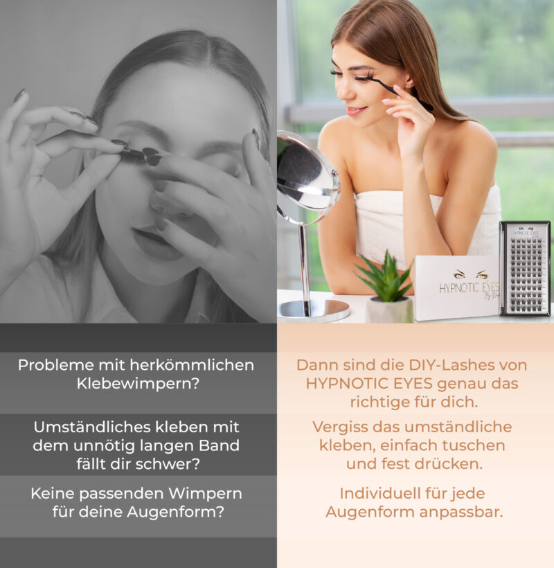 DIY Cluster Lash Extensions Nachfüllbox – Bild 4